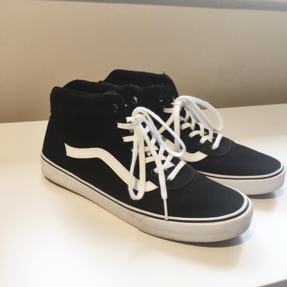 Vans High Top Black Sneakers